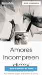 Mobile Screenshot of amoresincompreendidos.tumblr.com