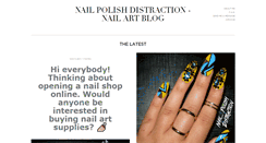 Desktop Screenshot of nailpolishdistraction.tumblr.com