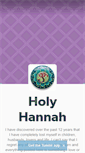 Mobile Screenshot of holyhannah.tumblr.com