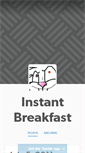 Mobile Screenshot of instantbreakfast.tumblr.com