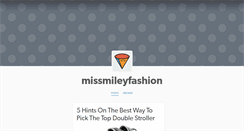 Desktop Screenshot of missmileyfashion.tumblr.com