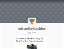 Tablet Screenshot of missmileyfashion.tumblr.com