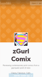 Mobile Screenshot of gurlcomix.tumblr.com