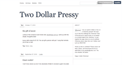 Desktop Screenshot of 2dollarpressy.tumblr.com