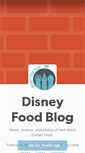 Mobile Screenshot of disneyfoodblog.tumblr.com