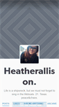 Mobile Screenshot of heatherallisonn.tumblr.com