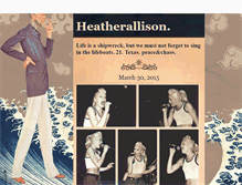 Tablet Screenshot of heatherallisonn.tumblr.com