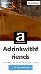 Mobile Screenshot of adrinkwithfriends.tumblr.com