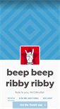 Mobile Screenshot of beepbeepribbyribby.tumblr.com