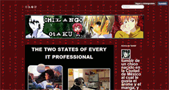 Desktop Screenshot of chilangootaku.tumblr.com