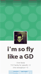 Mobile Screenshot of immasoflylikeagd.tumblr.com