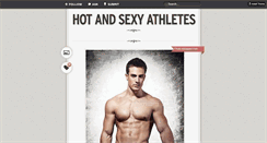 Desktop Screenshot of hotandsexyathletes.tumblr.com