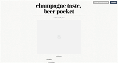 Desktop Screenshot of champagnetaste.tumblr.com