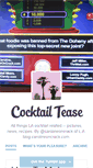 Mobile Screenshot of cocktailtease.tumblr.com