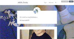 Desktop Screenshot of abdldad.tumblr.com