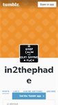 Mobile Screenshot of in2thephade.tumblr.com