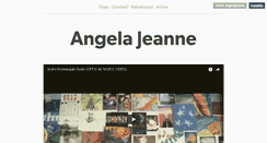 Desktop Screenshot of angelajeanne.tumblr.com