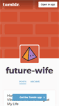 Mobile Screenshot of future-wife.tumblr.com