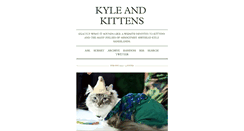 Desktop Screenshot of kyleandkittens.tumblr.com