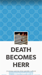 Mobile Screenshot of deathbecomesherr.tumblr.com