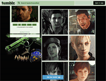 Tablet Screenshot of fyeahchrisredfield.tumblr.com