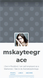 Mobile Screenshot of mskayteegrace.tumblr.com