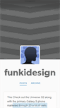 Mobile Screenshot of funkidesign.tumblr.com