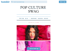 Tablet Screenshot of popcultureswag.tumblr.com