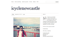 Desktop Screenshot of icyclenewcastle.tumblr.com