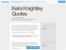 Tablet Screenshot of keiraquotes.tumblr.com