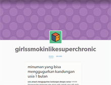 Tablet Screenshot of girlssmokinlikesuperchronic.tumblr.com
