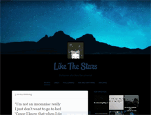 Tablet Screenshot of likethestars.tumblr.com