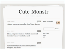Tablet Screenshot of cute-monstr.tumblr.com