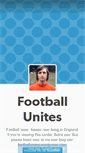 Mobile Screenshot of footballunites.tumblr.com