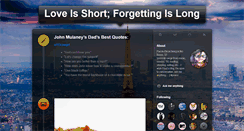 Desktop Screenshot of loveisshortforgettingislong.tumblr.com