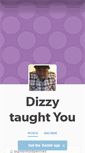 Mobile Screenshot of dizzytaughtyou.tumblr.com