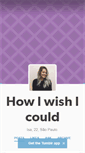 Mobile Screenshot of howiwishicould.tumblr.com