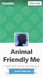 Mobile Screenshot of animalfriendlyme.tumblr.com