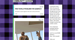 Desktop Screenshot of communitygossip.tumblr.com