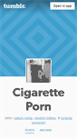 Mobile Screenshot of cigaretteporn.tumblr.com
