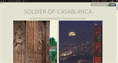 Desktop Screenshot of casablancasoldier.tumblr.com