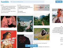 Tablet Screenshot of everythingisstatic.tumblr.com