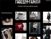 Tablet Screenshot of facelessfashion.tumblr.com