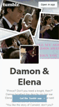 Mobile Screenshot of damonsalvatoreandelenagilbert.tumblr.com