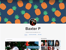 Tablet Screenshot of baxterp2.tumblr.com