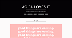 Desktop Screenshot of aoifalovesit.tumblr.com