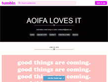 Tablet Screenshot of aoifalovesit.tumblr.com