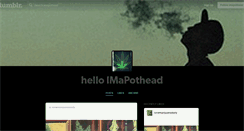 Desktop Screenshot of imapothead.tumblr.com