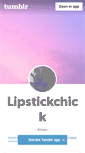 Mobile Screenshot of lipstickchick.tumblr.com