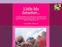 Tablet Screenshot of littlemsjetsetter.tumblr.com